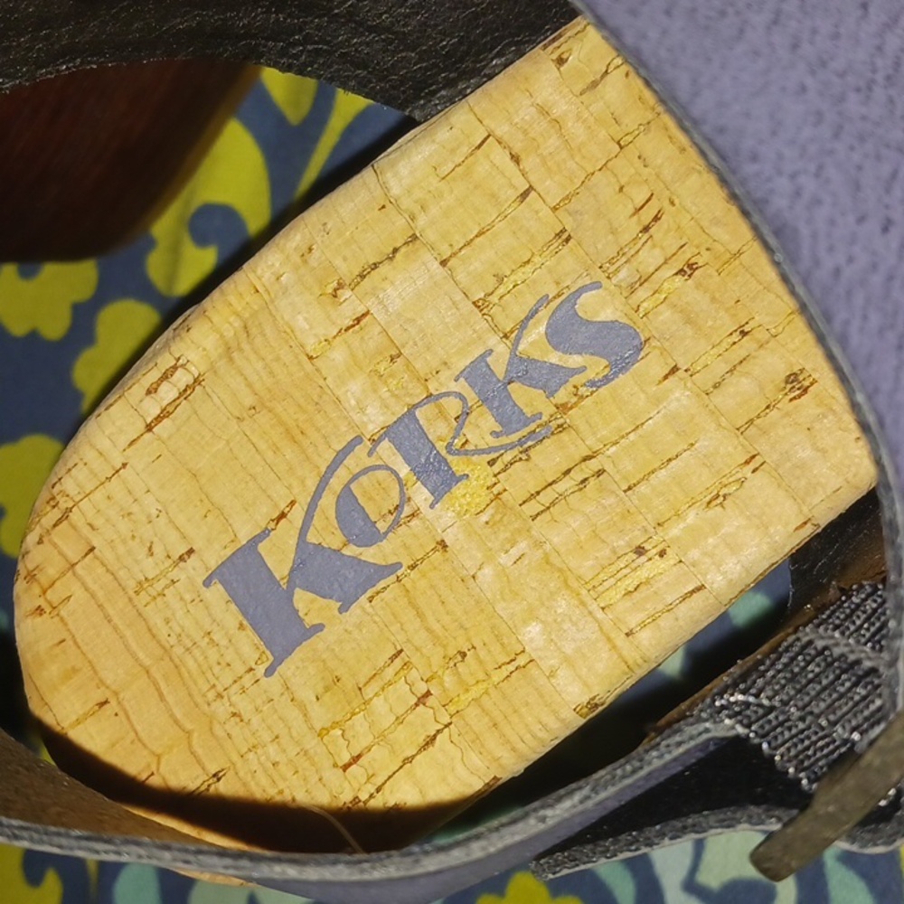 Korks Block Heel Sandals - Picture 6 of 9